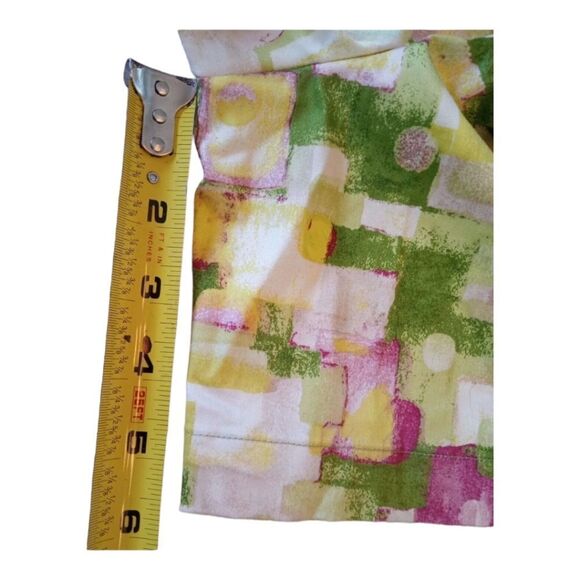 NOS High Rise Shorts Stretch Golf Jantzen Classics Tourist Bright NWT size 16 - Picture 9 of 11